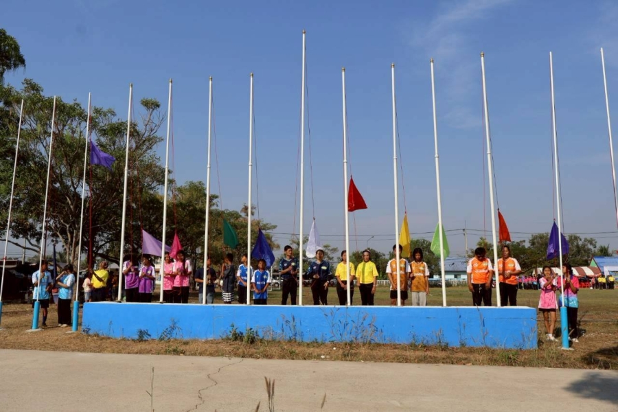 พิธีเปิดโครงการแข่งขันกีฬานักเรียน เยาวชน ประชาชนต้านยาเสพติด ประจำปี 2569