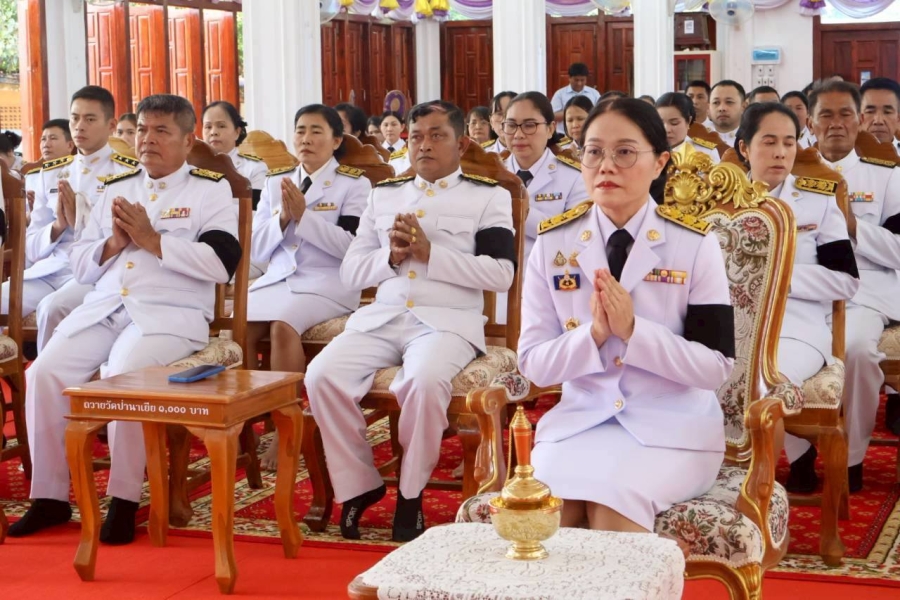 พิธีบำเพ็ญกุศลปัญญาสมวาร 50 วัน เพื่ออุทิศถวายเป็นพระราชกุศลสมเด็จพระนางเจ้าสิริกิติ์ พระบรมราชินีนาถ พระบรมราชชนนีพันปีหลวง