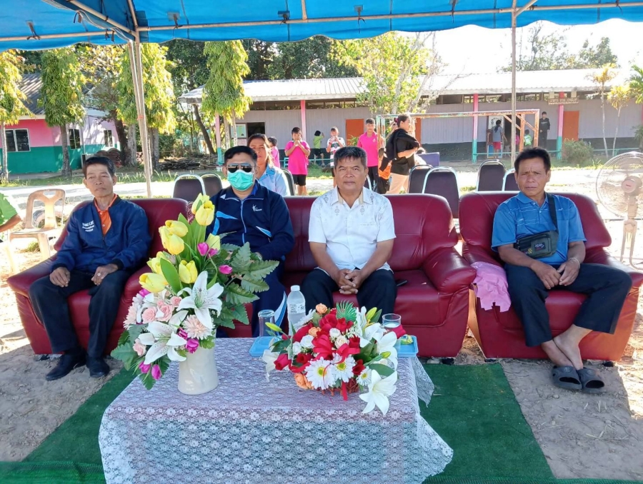 เปิดงานโครงการส่งเสริมกีฬาต้านยาเสพติด ณ โรงเรียนบ้านโนนงาม