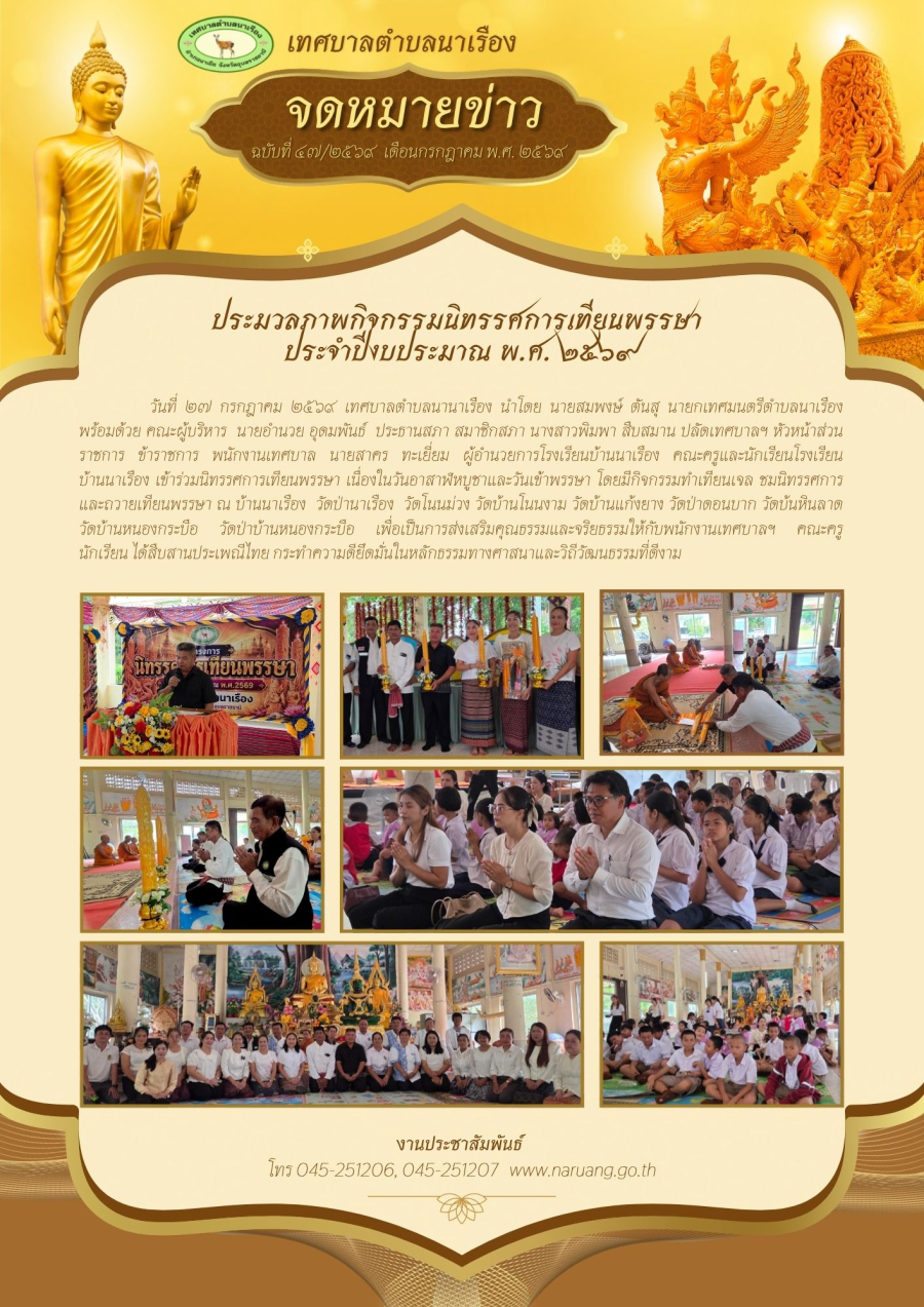 นิทรรศการเทียนพรรษา ประจำปีงบประมาณ พ.ศ ๒๕๖๘